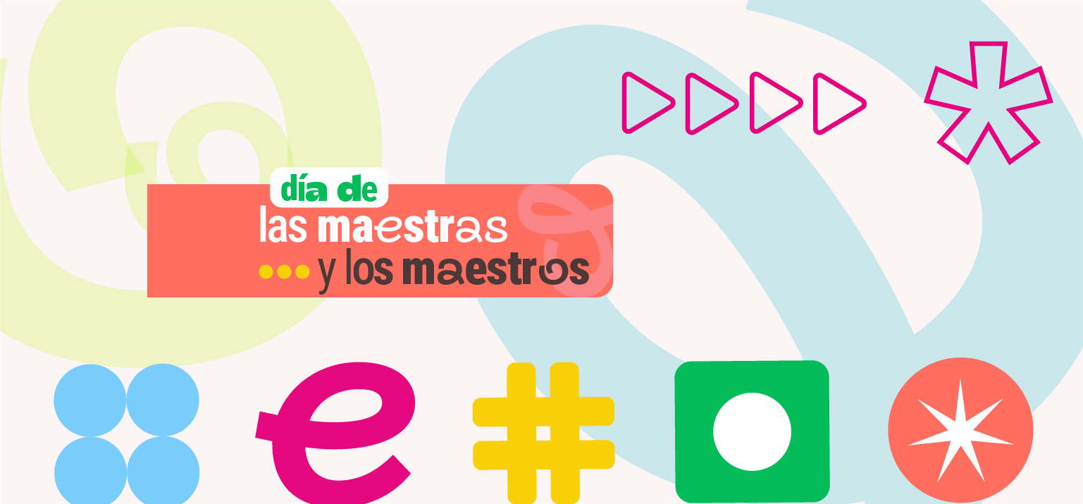 Collage Día de la maestra y del maestro